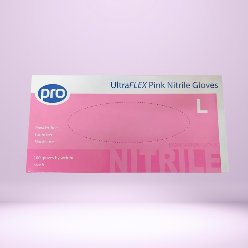 Ultra/FLEX Pink Nitrile Gloves